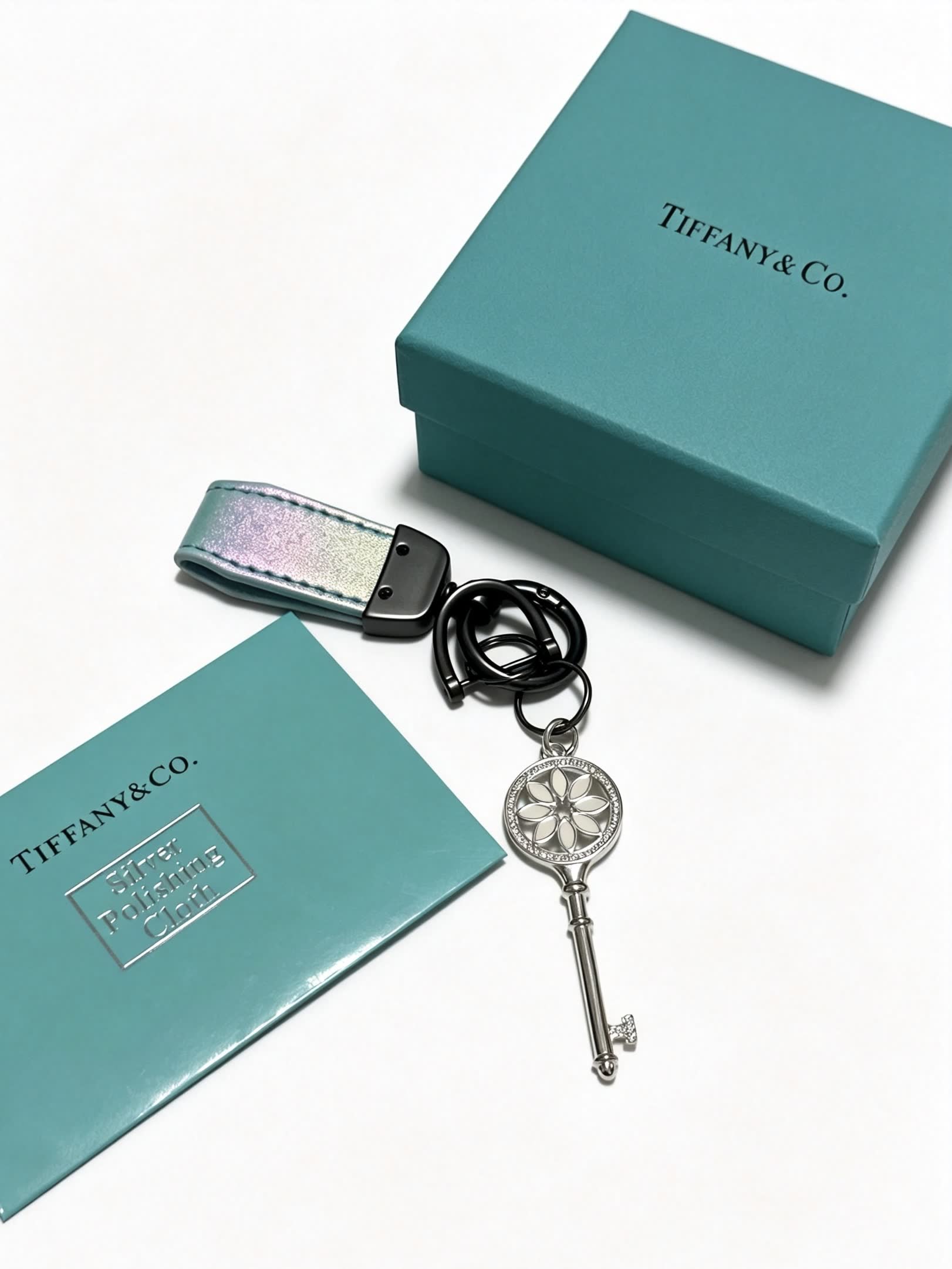 Tiffany & Co. Sterling Silver Key Charm
